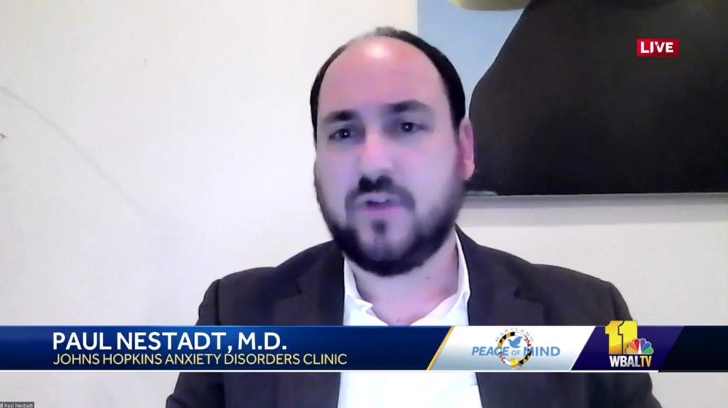 The Holiday Blues segment on WBAL-TV